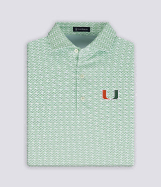 Oran Performance Polo - Miami Hurricanes