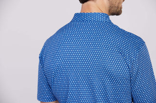 Ridley Performance Men's Polo - Back Close- Turtleson