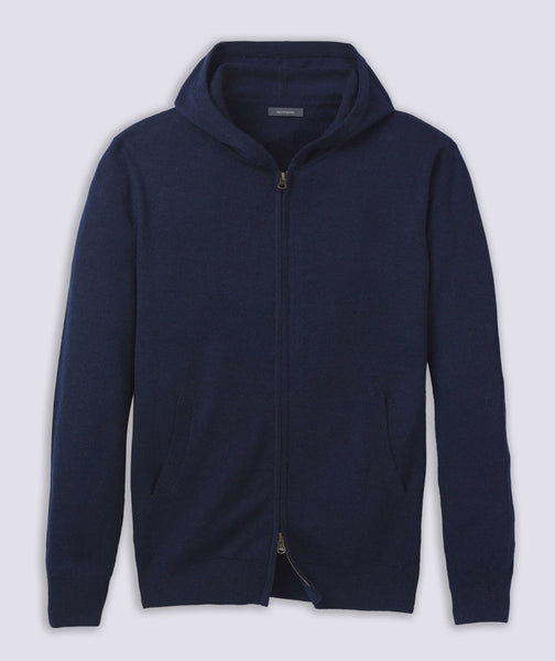 【oan】Warmer Hooded Knit Zip-Up Oversized Cable Knit Zip-Up Hooded Sweater CG421 - Acubi