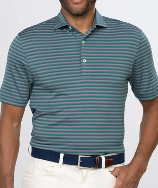 Rory Stripe Performance Polo - turtleson