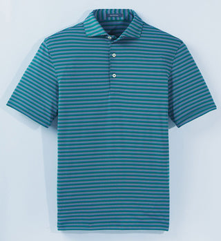 Rory Stripe Performance Polo - turtleson