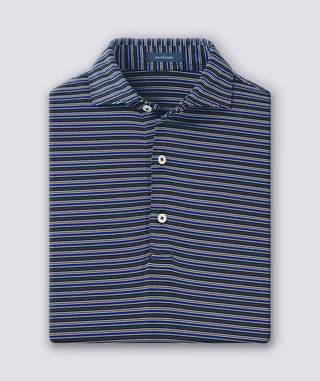 Rory Stripe Performance Polo - turtleson