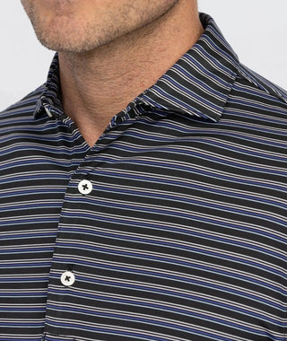 Rory Stripe Performance Polo - turtleson