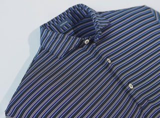 Rory Stripe Performance Polo - turtleson