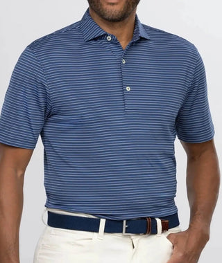 Rory Stripe Performance Polo - turtleson