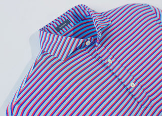 Ryan Stripe Performance Polo - turtleson