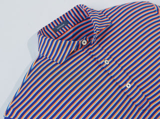 Ryan Stripe Performance Polo - turtleson