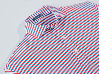 Ryan Stripe Performance Polo - turtleson