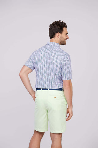 Shelby Performance Men's Polo - Back - Turtleson
