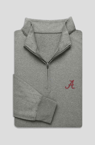 Siro Long Sleeve Quater-Zip Pullover - University of Alabama - turtleson