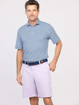 Slater Performance Men's Polo - Front -Turtleson