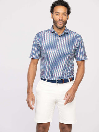 Stowe Performance Men's Polo - Front Turtleson