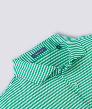 Tanner Stripe Performance Polo - turtleson