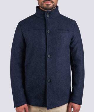 Townsend Felted Wool Peacoat - turtleson