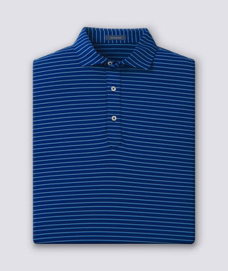 Trey Stripe Performance Polo - turtleson