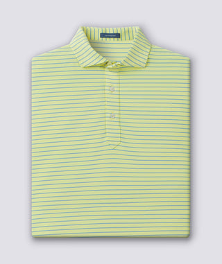 Trey Stripe Performance Polo - turtleson