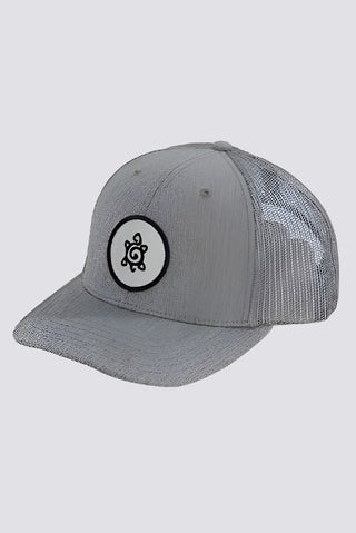 Trucker Twill Mesh Cap - Grey - turtleson