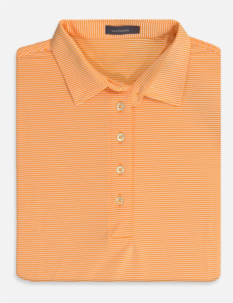 Women's Cara Stripe Performance Polo | Women's Collared Polo