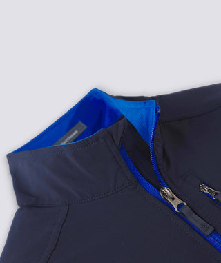 Women’s Riggs Water Resistant Full-Zip Jacket - collar - Navy - Turtleson
