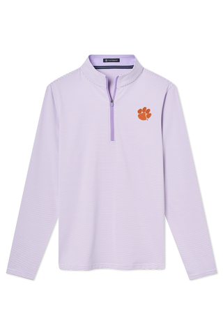 Collins Stripe Sport Zip - Clemson University