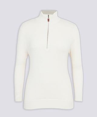 Isla Cashmere Quarter Zip