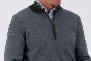 Ace Birdseye Quarter - Zip Sweater - turtleson