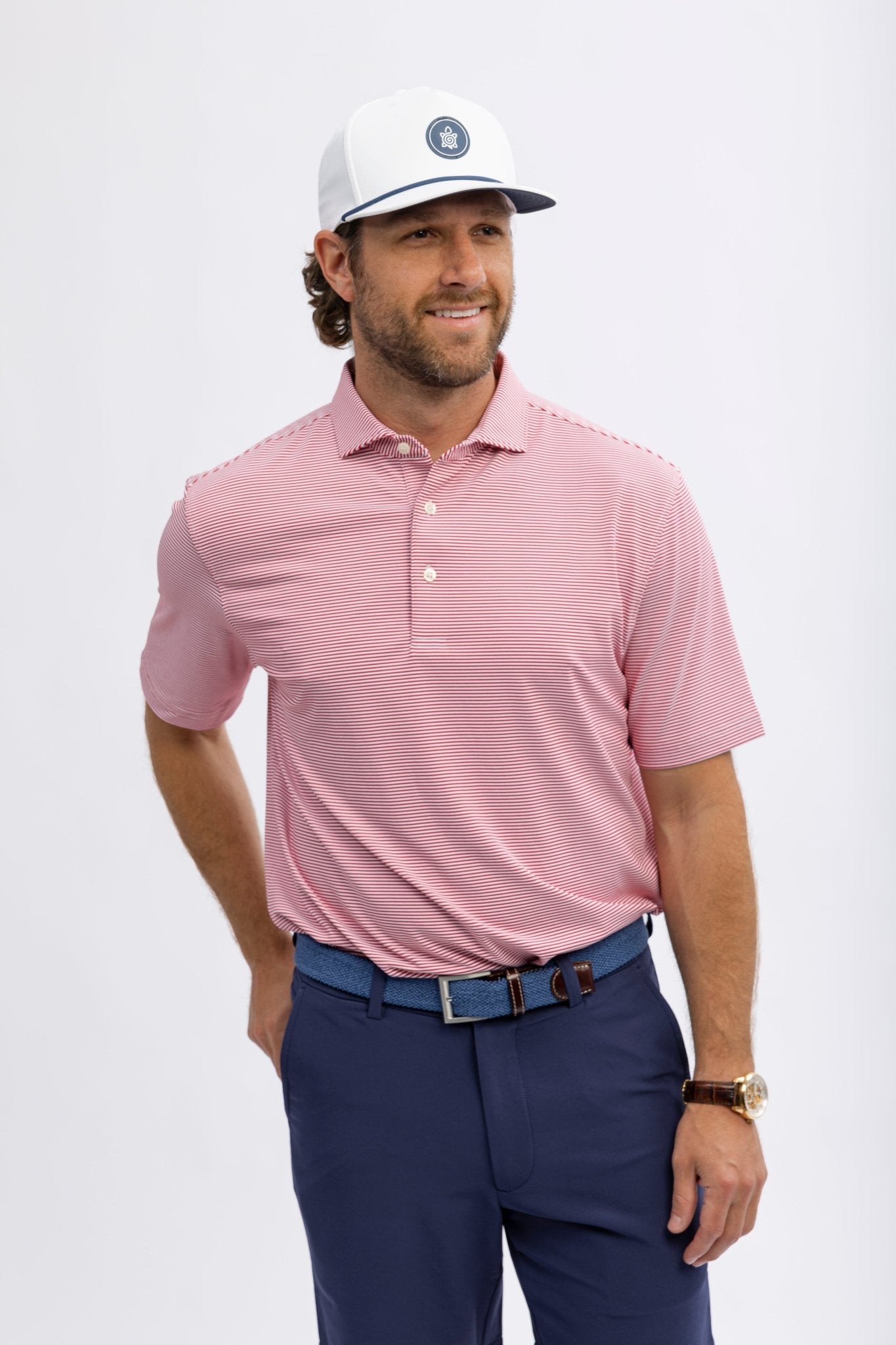 Stripe Performance Polo | Turtleson – turtleson