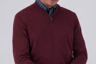 Arnie Bomber Quarter - Zip Sweater - turtleson
