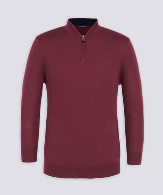 Arnie Bomber Quarter - Zip Sweater - turtleson
