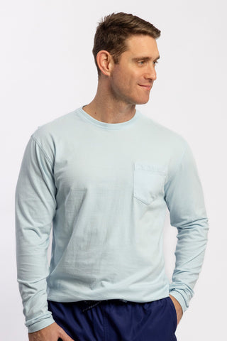 Atlantic Long Sleeve Pocket Tee - turtleson