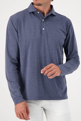 Avery Long Sleeve Performance Polo - Turtleson