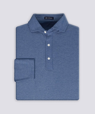 Avery Long Sleeve Performance Polo - turtleson