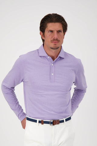 Avery Long Sleeve Performance Polo - turtleson