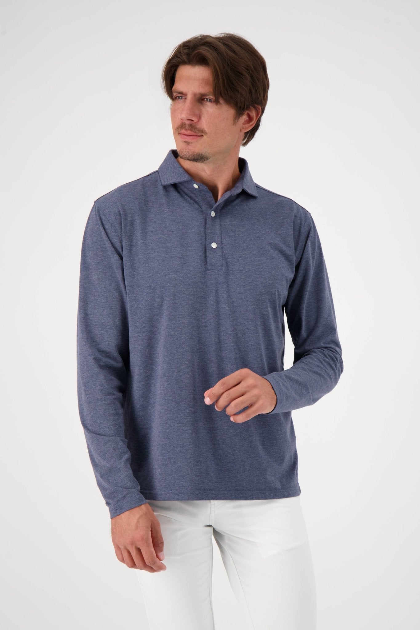 Avery Long Sleeve Performance Polo – turtleson