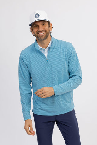 Avery Stripe Quarter-Zip - Turtleson