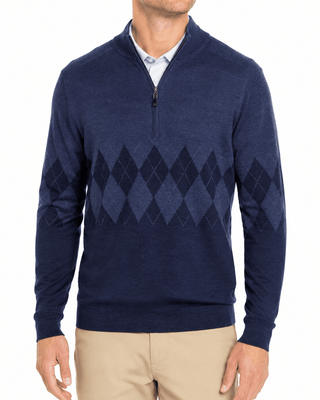 Bex Argyle Quarter-Zip - Turtleson
