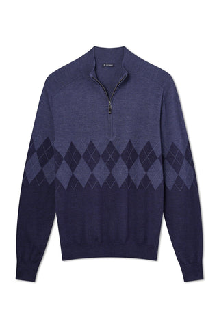 Bex Argyle Quarter-Zip - Turtleson
