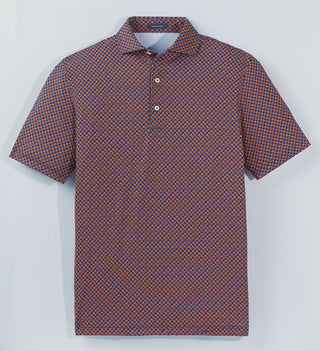 Brew Performance Men's Polo - Navy/Clementine Turtleson