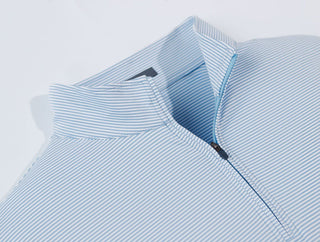 Carter Stripe Quarter-Zip Pullover - turtleson
