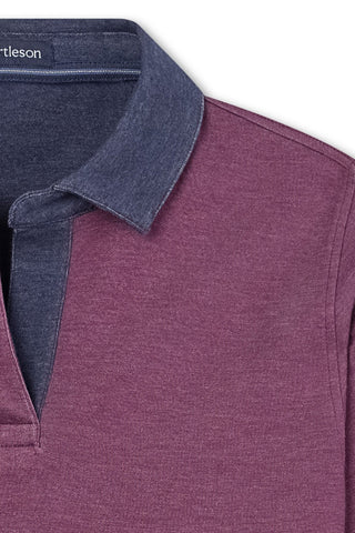 Cassi Long Sleeve Rugby Polo - Turtleson