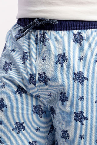 Channel Seersucker Swim Short - turtleson