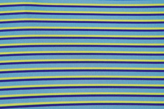 Clark Stripe Performance Polo - Pattern Luxe Blue/Maize Turtleson