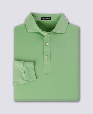 Clem Oxford Long Sleeve Polo - turtleson