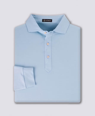 Clem Oxford Long Sleeve Polo - turtleson