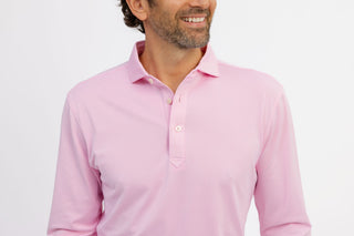 Clem Oxford Long Sleeve Polo - turtleson