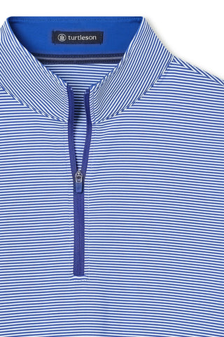 Collins Stripe Sport Zip - Turtleson