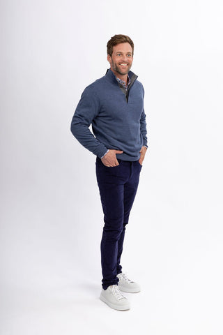 Desmond Quarter Button Sweater - turtleson