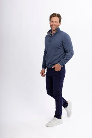 Desmond Quarter Button Sweater - turtleson