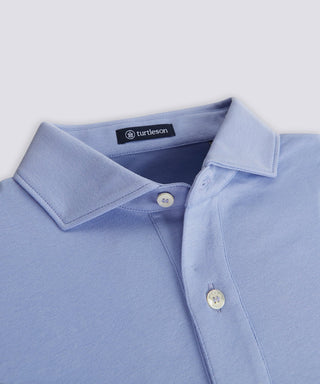 Duncan Solid Cotton Polo - turtleson