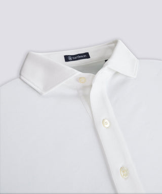 Duncan Solid Cotton Polo - turtleson